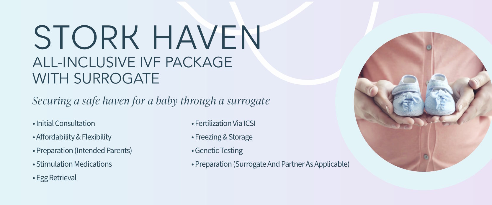 HRC Fertility Stork Haven All-Inclusive IVF Package with Surrogate