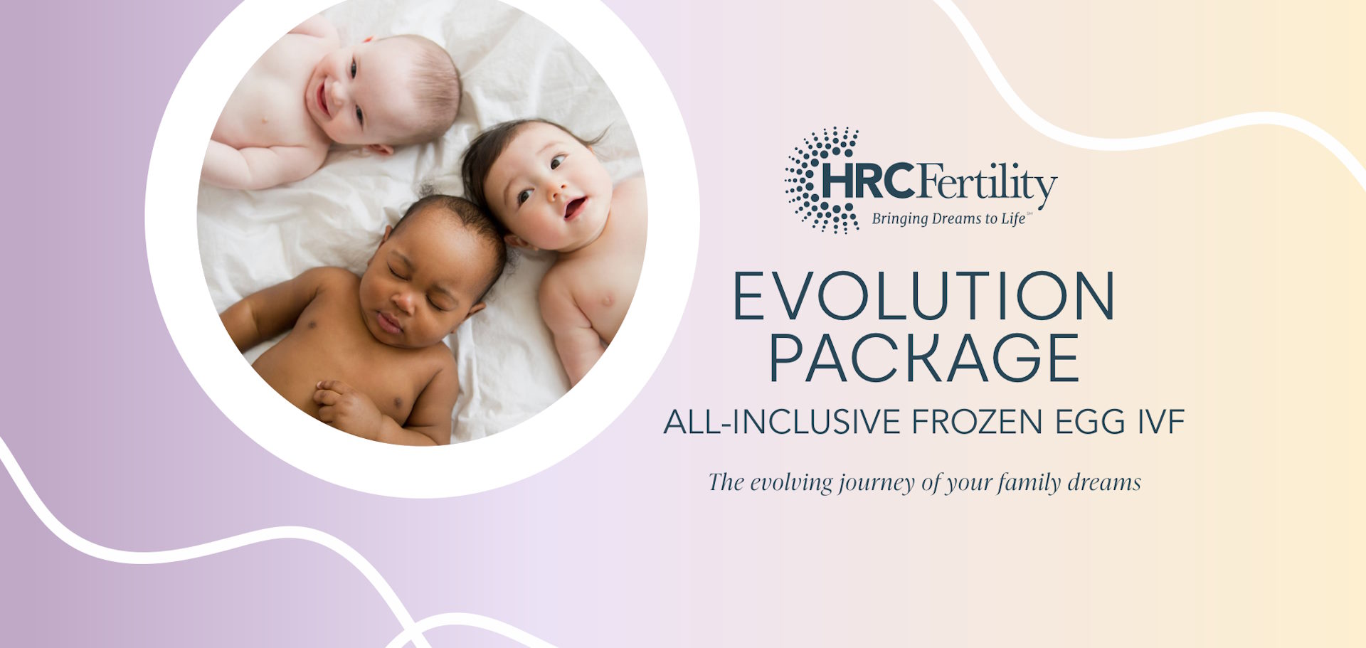 HRC Fertility offering the Evolution Package