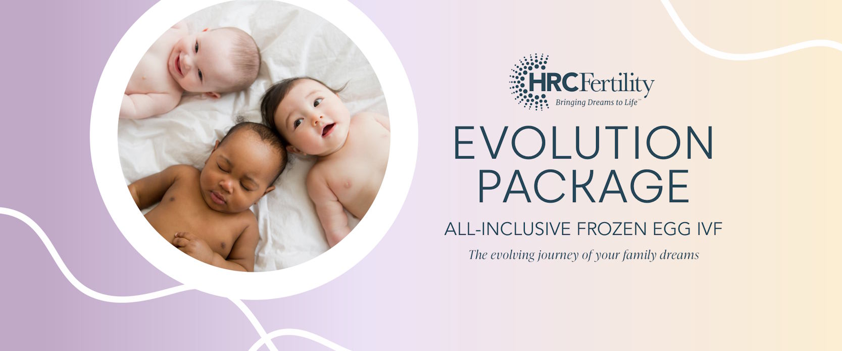 HRC Fertility offering the Evolution Package