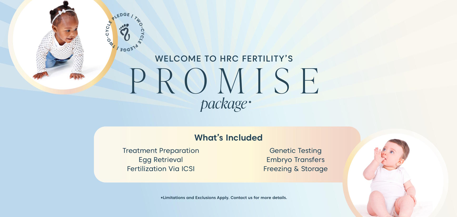 HRC Fertility Promise Package 