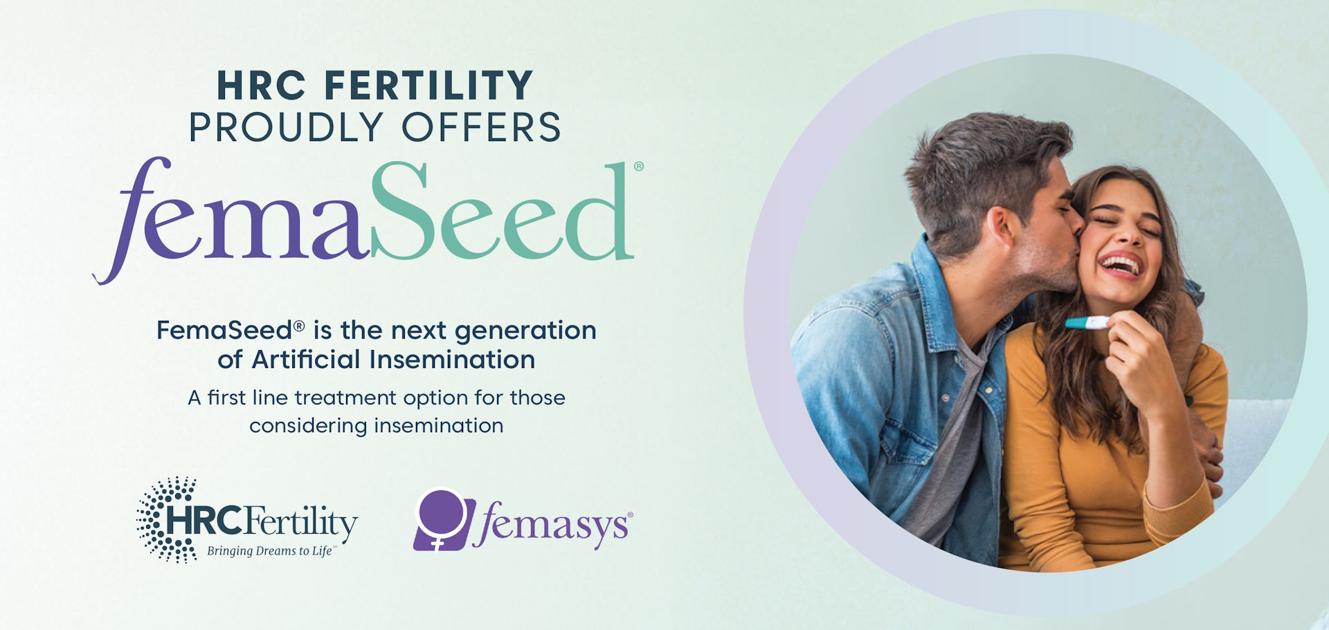 FemaSeed® program offered at HRC Fertility.