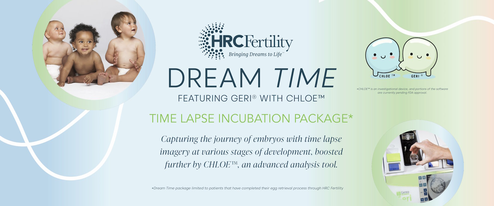 HRC Dream Time Package with Geri and Chloe