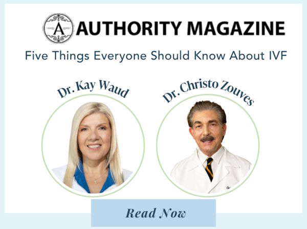 Dr. Kay Waud and Dr. Christo Zouves featured in Authority Magazine. Dr. Kay Waud and Dr. Christo Zouves featured in Authority Magazine.