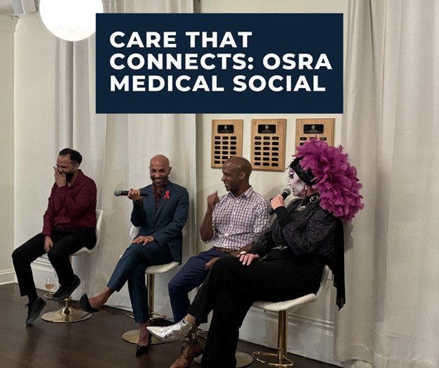 Dr. Kay Waud attends OSRA Medical Social highlighting the advances of HIV Prevention.