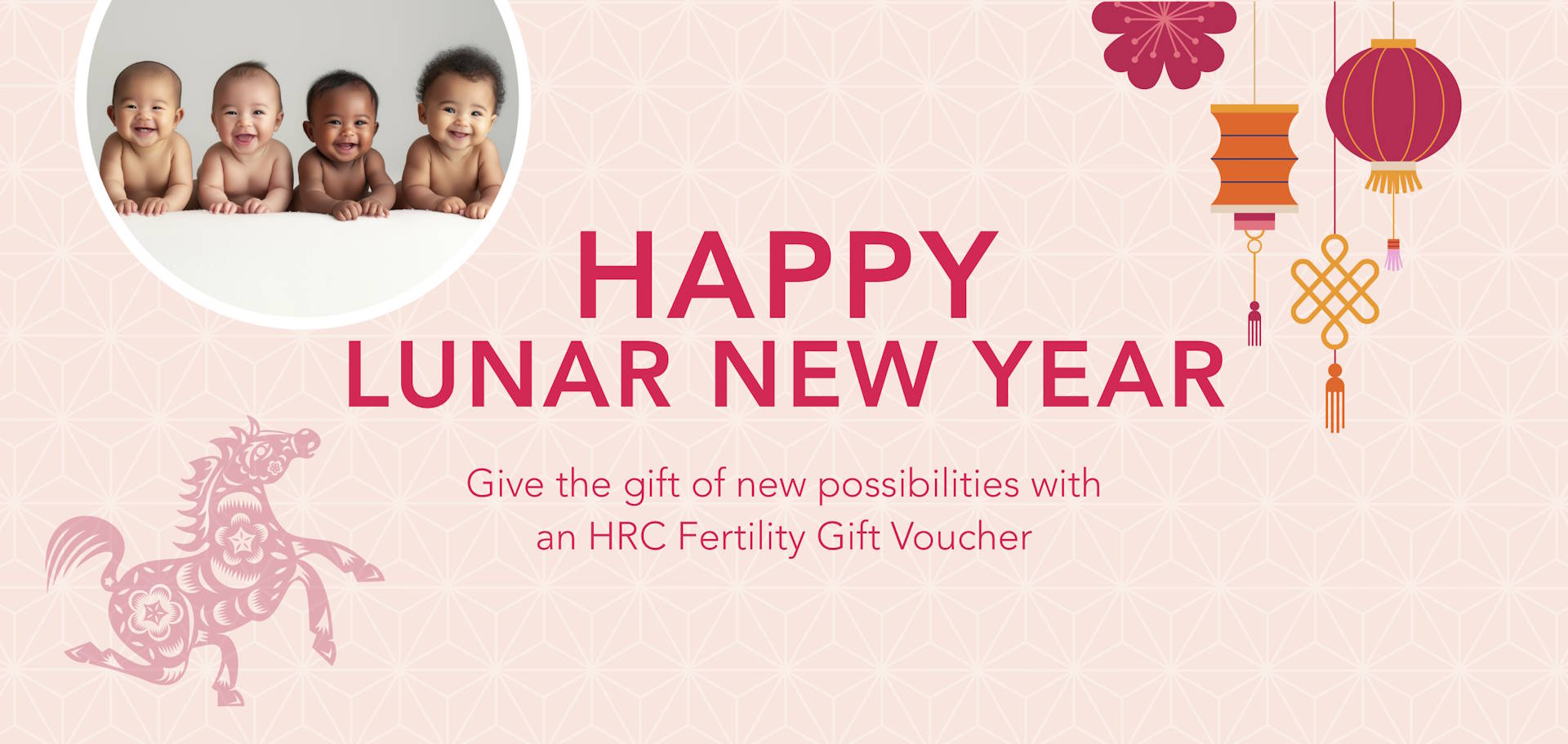 2026 Lunar New Year - Gift Certificates at HRC Fertility