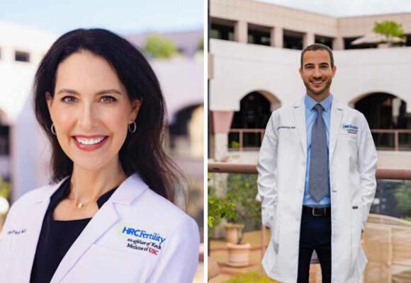 Dr. Alison Peck and Dr. Roy Handelsman featured in article titled HRC Fertility: Helping Families Grow