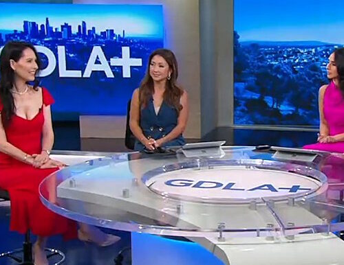 Dr. Alison Peck on Good Day LA discussing geriatric pregnancy.