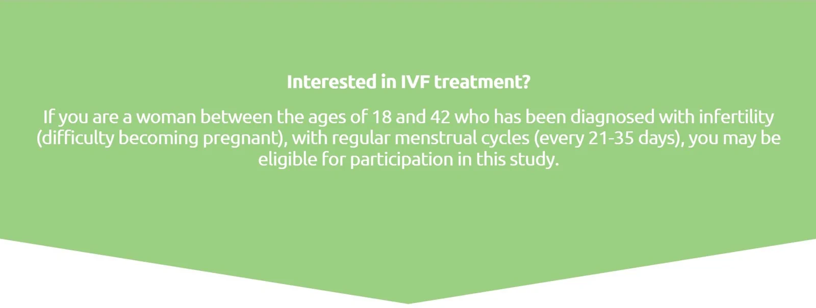 GRACE IVF Study - Interested in IVF Treatment?
